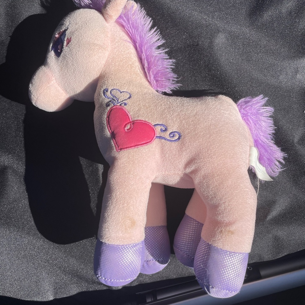 Midwood Pink Mythical Pony Majestic Horse Plush